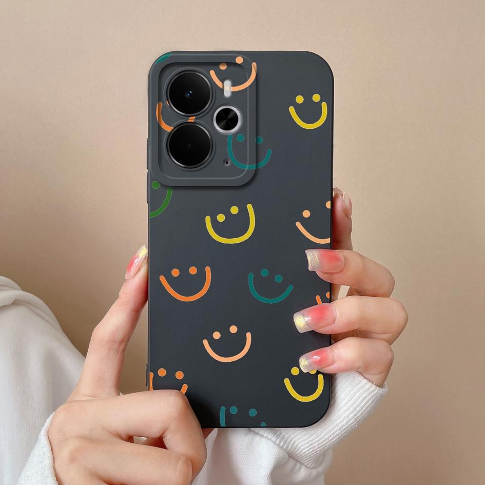 Case For Oppo A5 Pro Realme Narzo 10 30 60 C75x 14X 14 14T P3 For Beautiful Leopard Print Patterns Liquid Silicone Anti Fall Durable Covers Oppo Shell