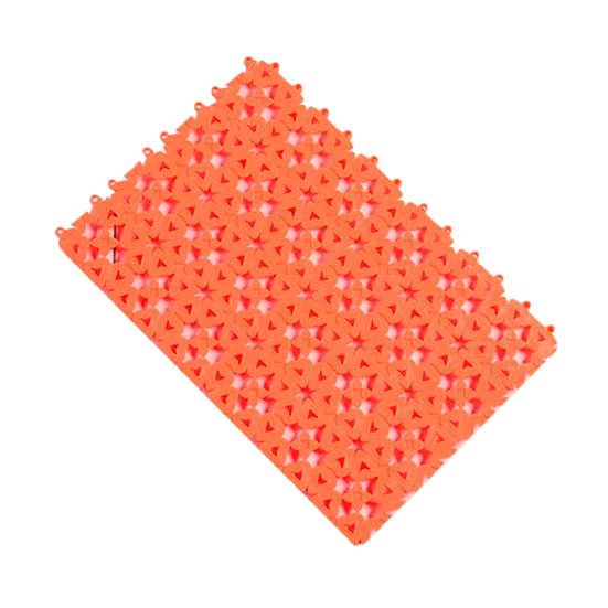 Waterproof Bath Mat Anti Slip Massage Shower Carpet DIY Stitching Puzzle Pad
