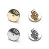 10pcs Metal Earring Stopper Plugs Secure Ear Studs Back Clasps Accessories Earrings Closures for Jewelry Enthusiasts