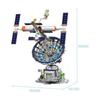 Solar System Model Building Blocks: 8 Planets Globe & Telescope Educational Toy for Science Enthusiasts