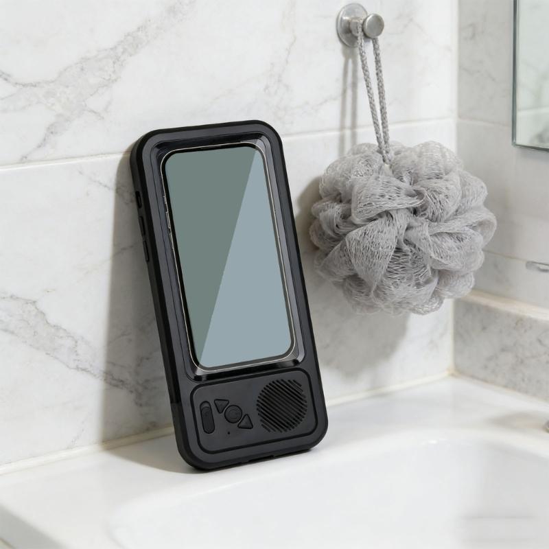 IPX4 Evaluated Bathroom Wireless Speaker With Long Permanent Power And Undistorted Sound For Relaxing Showers