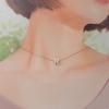 HERMES   Necklace white metal Women