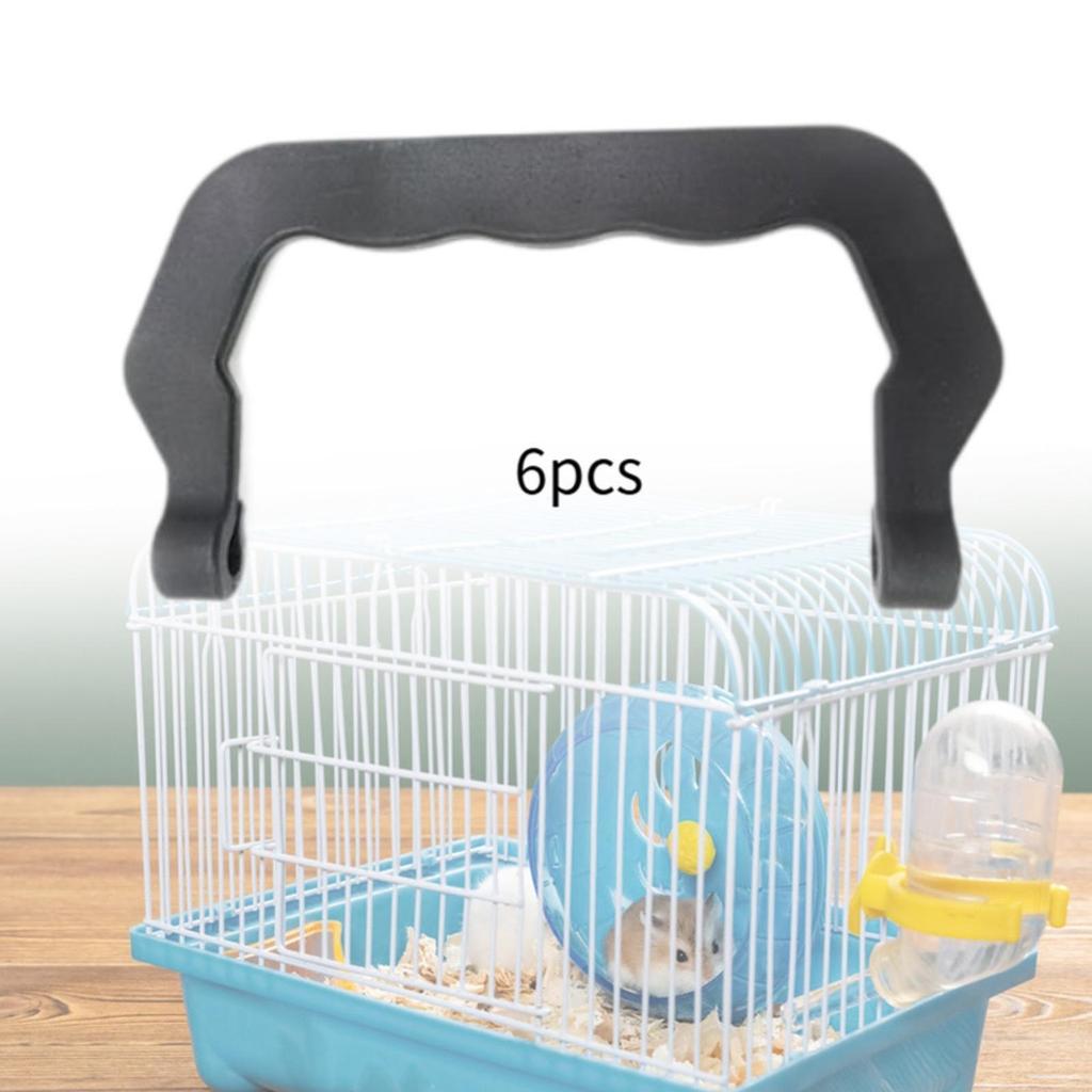 6x Pet Cage Crate Replacement Handles Replacement Handle for Pet Carrier