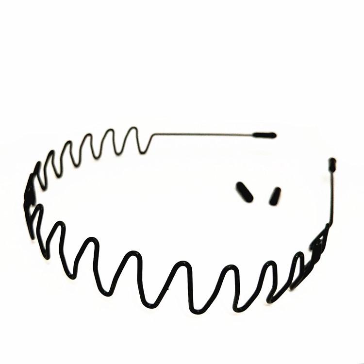 

Невидимая спортивная повязка на голову для мужчин и женщин: Волосы с волнистыми волосами, корейский стиль, мытье лица и повязка на голову с заколкой