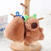 Doll Hair Card Kapibara Doll Pendant Keychain Capybara Plush Toy Trinket Doll