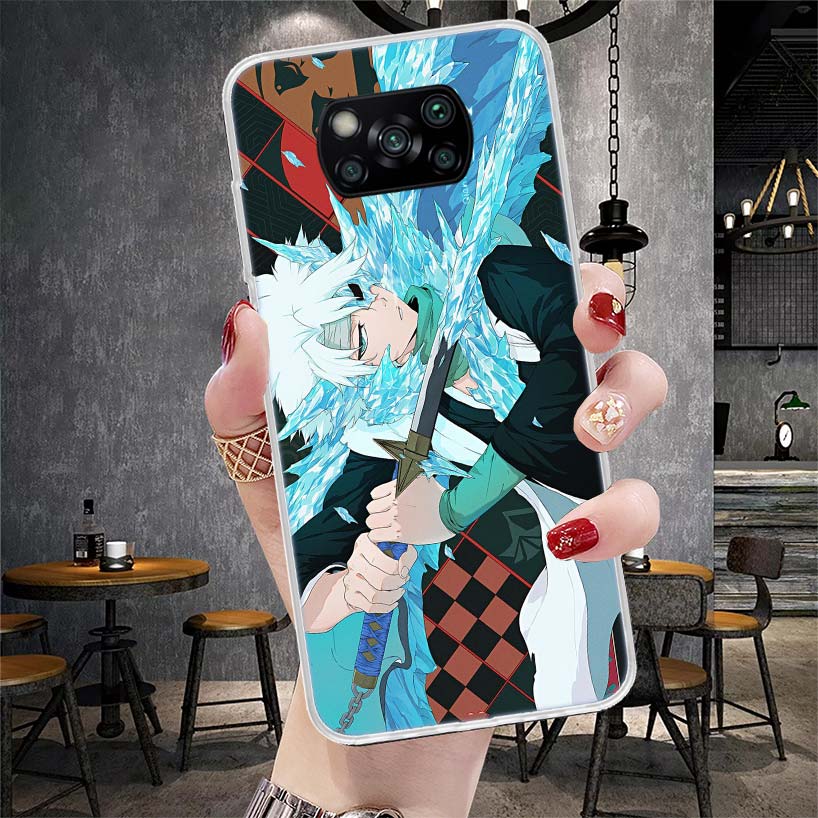 Hitsugaya Toushirou Bleach Soft Phone Case For Xiaomi Redmi 15C 15 13C 13 Poco X5 X6 X7 F7 Ultra M7 12C 12 10 10C 9C 9A 9T 9 Fun