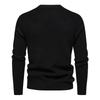 Hot Sale, Trendy Fashion Crew Neck Loose Sweater Knitted Sweater, Bottom Sweater Thread Men