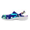 Printed Slip On EVA Clogs Women Men Lightweight Breathable Garden Shoes Beach Pool Bathroom Home Casual Sandals Travel Wear