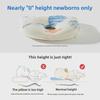 Memory Foam Baby Head Shaping Pillow for Newborns (0-12 Months) - All-Season Use