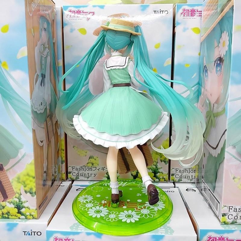 15-20cm Anime Figure Hatsune Miku coutnry Lucky Grass Fairy Action Figure PVC Collection Model Ornament Toys brithday Gifts