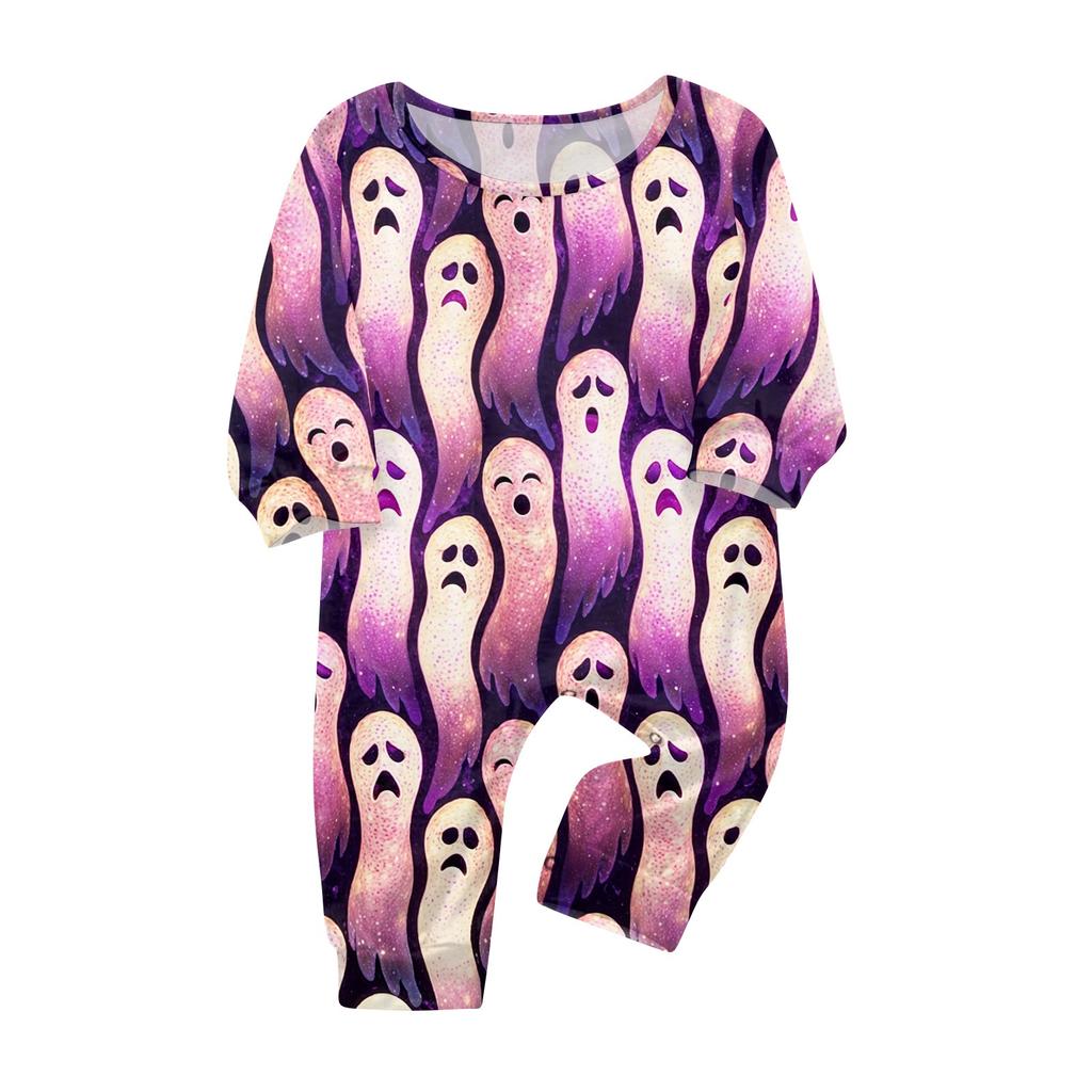 Zestawy z nadrukiem dla rodziny, Piżamy, Odzież wypoczynkowa, Stroje, Zestaw dla rodziny: Bluzki z długim rękawem + Spodnie