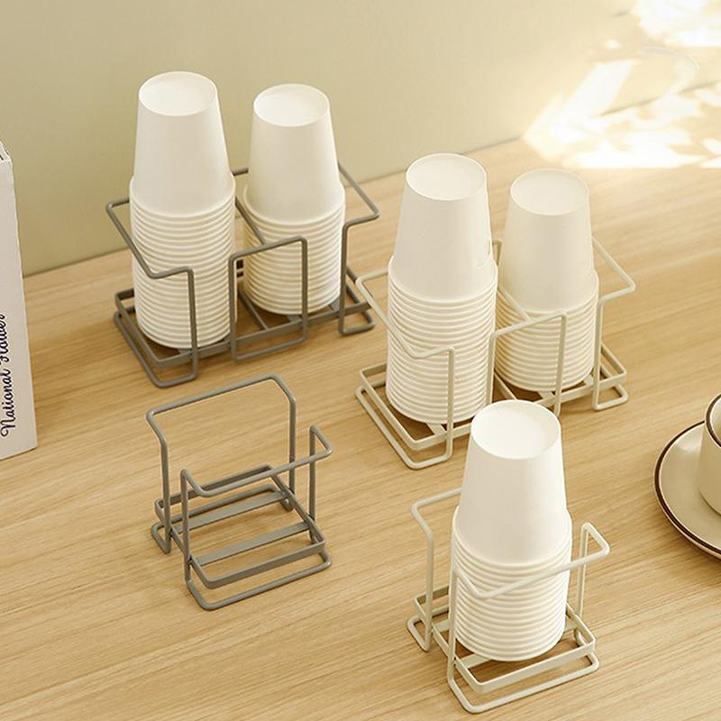 1Pcs Disposable Cup Storage Rack Cup Picker Cup Storage Rack Tea Cup Home Kitchen Paper Cup Display Rack Storage Supplies