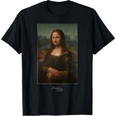 Leonardo Da Vinci Mona Lisa Painting Art Teacher Gift Outfit T-Shirt