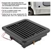 12V 4W Cooling Fan with Shutters Vent One‑Way Side Strong Wind Air Exhaust Car Styling  Accessories Side Air Ventilation