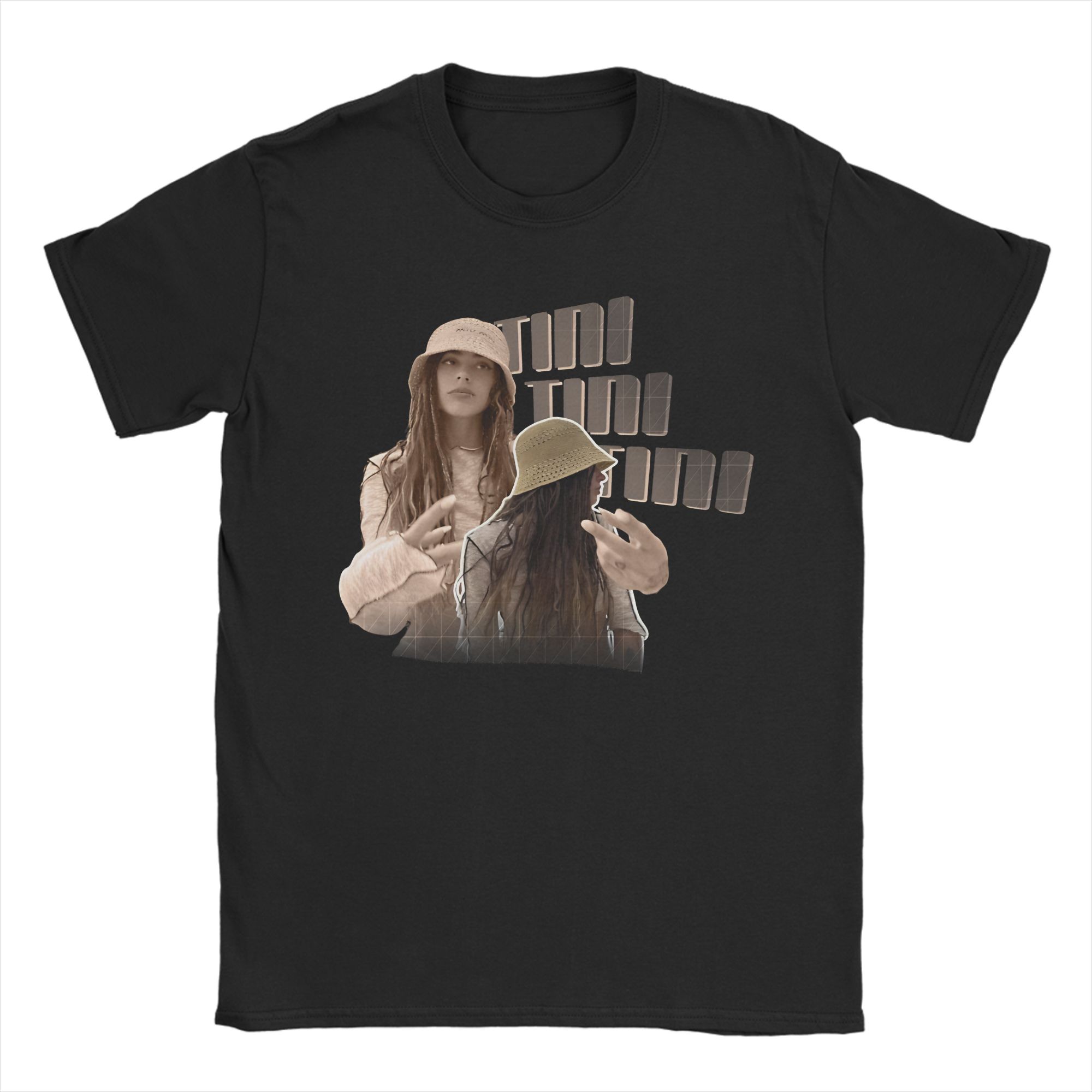 

Printed Tini Stoessel Futtura preshow T Shirt For Unisex 100% Cotton T-shirts Short Sleeve Clothing S