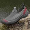 Fashion Breathable Mesh Flats Cool Slip-On Shoes Driving Casual Men's Lazy Loafers Comfortable Male Sneakers Versatile Wading Aqua Shoes