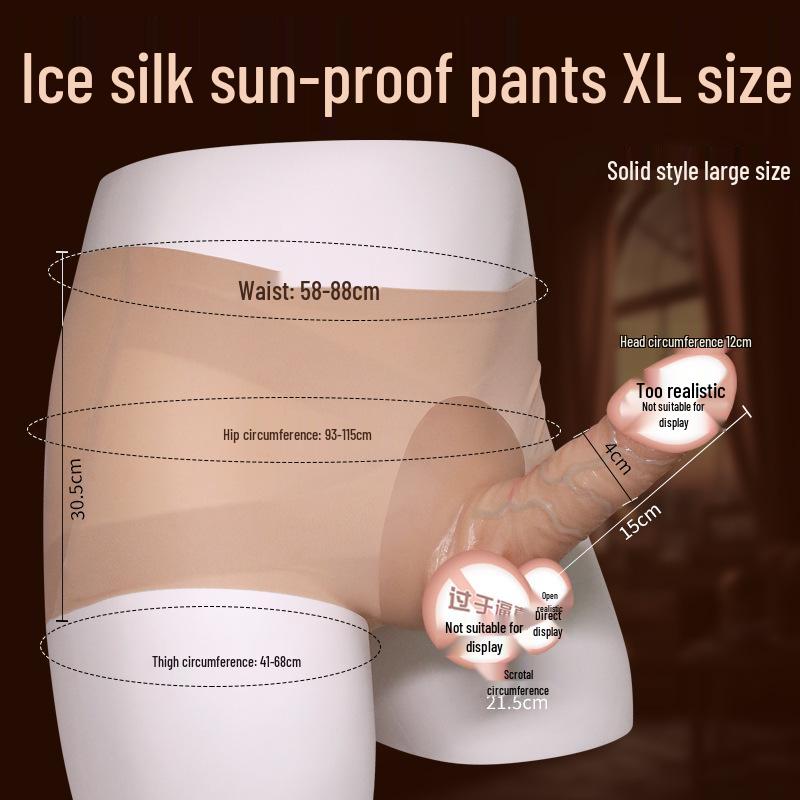 Silicone Realistic Phallus Wearable Panties for Lesbian Lala Toys