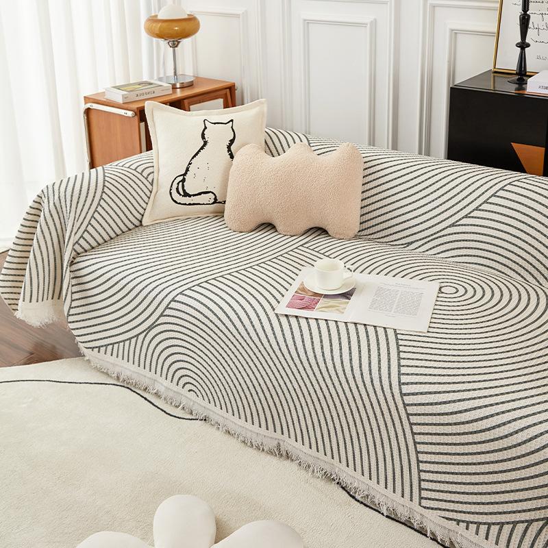Sofa Cover Towel Ins Style Nordic Sofa Blanket Cover Towel All-Inclusive Universal Sofa Cover Four Seasons Universal Pad