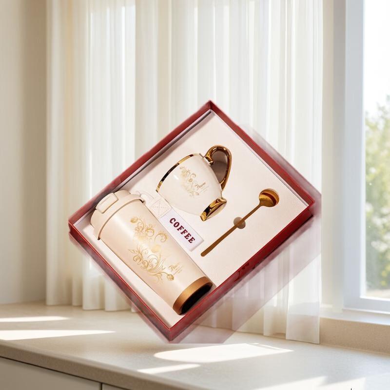 Lily of the Valley Coffee & Ceramic Cup Gift Set