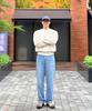 CUZNELLO Soft Touch Round Knit_Oatmeal