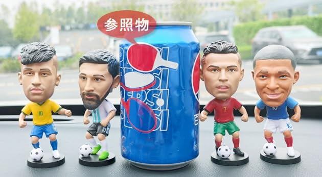 Soccer Player Bobblehead Figure National (Kylian Mbappé/France Team)