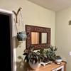 2pcs Hanging Decor Natural Wood Wall Plant Hangers Hook Design Hanging Bracket Hanging Flower Pot Flower Bracket Home Decor
