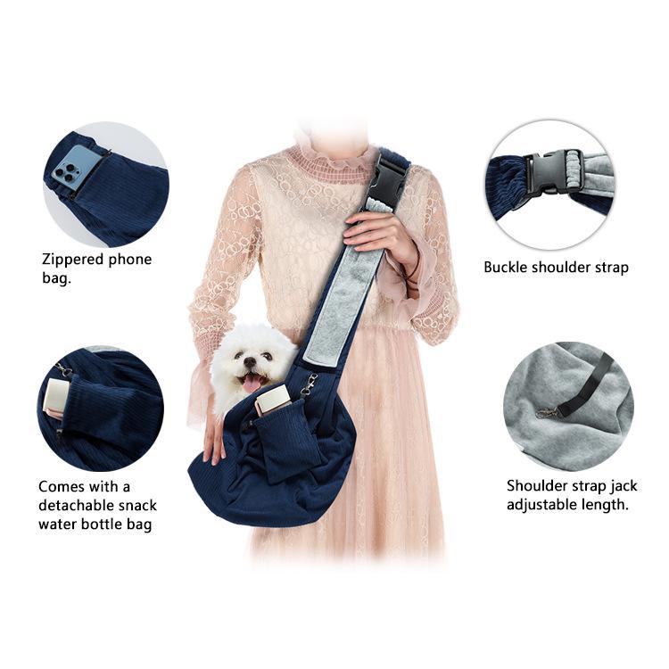 Pet Bag High-value Large-capacity Cat Backpack Portable and Breathable One-shoulder Crossbody Cat Bag for Going Out Pet Products