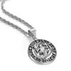 Segni Zodiacali Scorpione Bilancia 12 Costellazioni Ciondolo Colore Argento Catena a Corda in Acciaio Inossidabile Collana per Uomini Donne Gioielli 2025