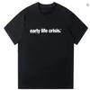 Nettspend Tričko pro krizi raného života Nettspend Merch Trička s grafickým potiskem písmen Módní Dámské Unisex Bavlněné Oblečení Ležérní High Street