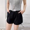 Women's Summer A-line High Waist Sports Shorts - Versatile Loose Fit for Running