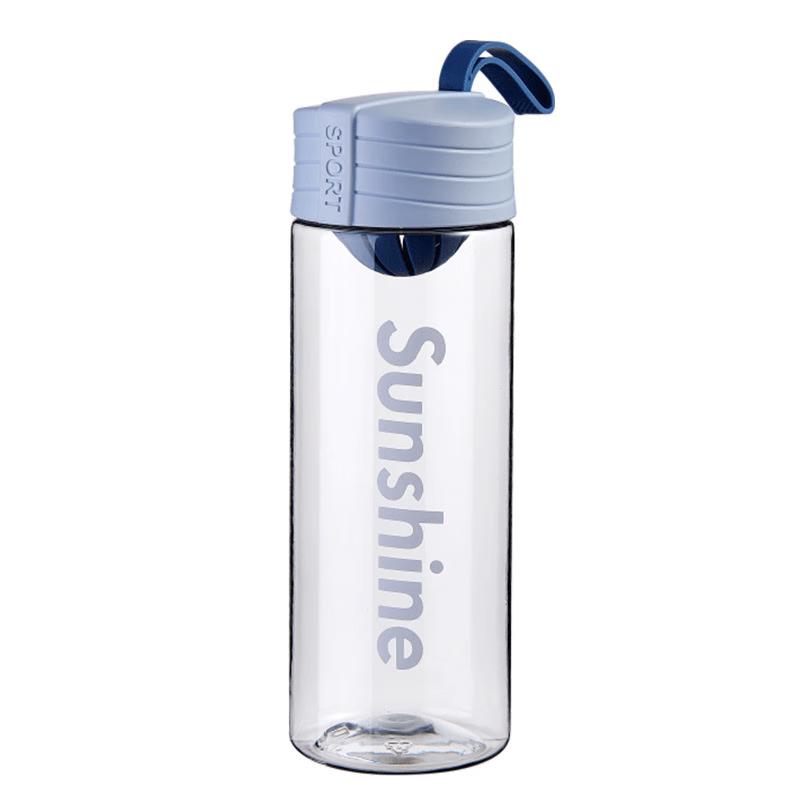 Nufeng Portable 600ml Plastic Water Bottle with Handle