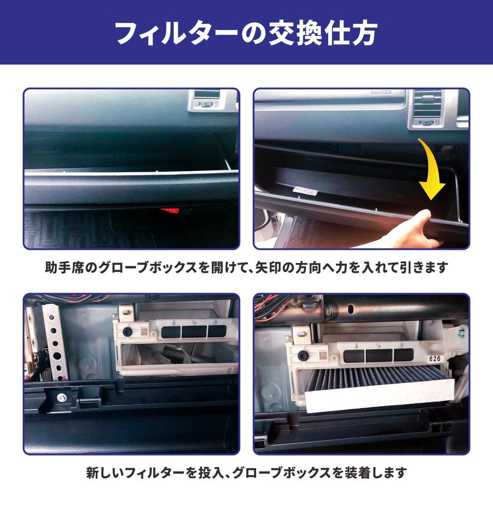 CARLIFE HONDA Fit e:HEV R2.2 ~ GR3,4,6,8 Activated Carbon Filled Air Conditioner Filter