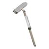Window Screen Cleaning Brush 3 In 1 Glass Wiper with Retractable Wand Built-in Crevice Brush Swiveling Head Multi-Surface Cleaner