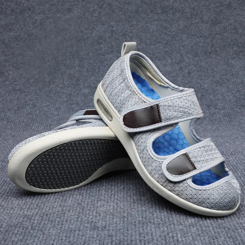 Casual Sandals Orthopedics Wide Feet Swollen Shoes Thumb Eversion Adjusting Soft Comfortable Diabetic Shoes Mom Dad Shoes