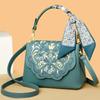 Tasche Crossbody-Tasche, Neue High-End-Damentasche, Modische Retro-Kunst, Schultertasche mit chinesischem Stil Stickerei