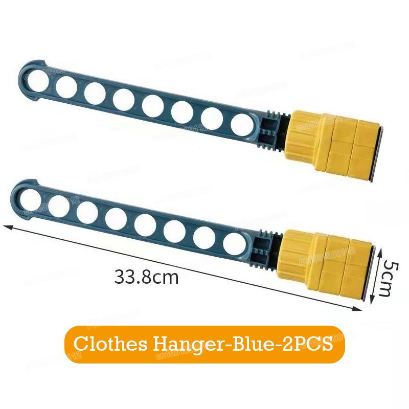 8 Holes Window Frame Clothes Hanger Portable Outdoor Travel Hanging Drying Rack Door Windows Storage Rack Home Hanging Rack