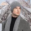 3 ks/sada Zimní čepice Šála Rukavice Set, Unisex, Silné teplé, Elastické, Protiskluzové, Krk Ochrana rukou, Venkovní cyklistická čepice Sada zateplených rukavic