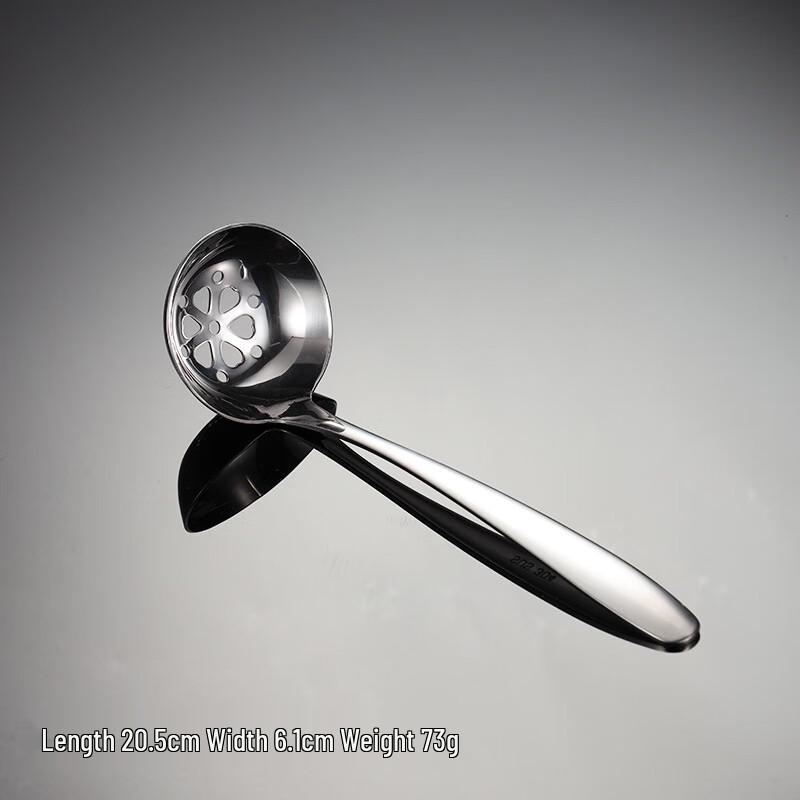 

Qianxing 304 Stainless Steel Round Head Ladle and Colander Set