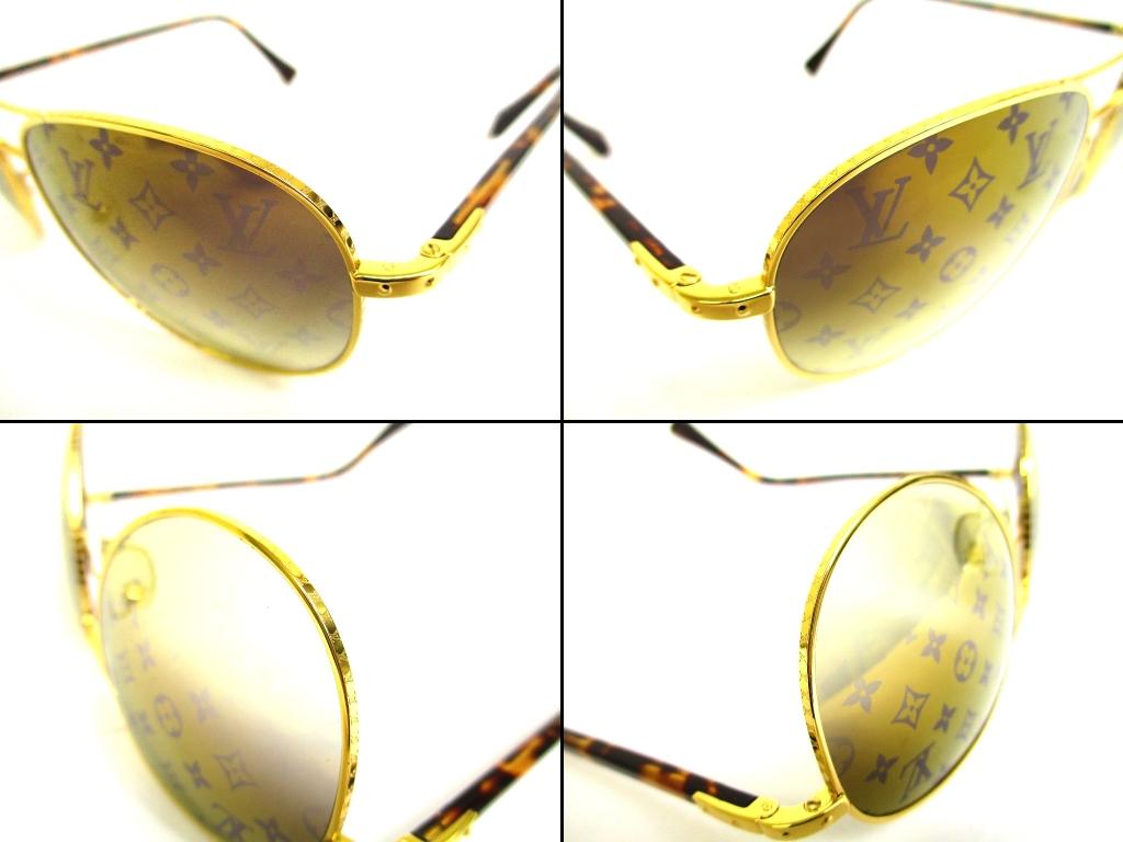Authentic LOUIS VUITTON Sunglasses Eye Wear Conspiration Pilot Canvas #b137  Seller Refurbished