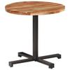 Day and Night - Day and Night Round Bistro Table Solid Mango Wood Ø80x75 Cm