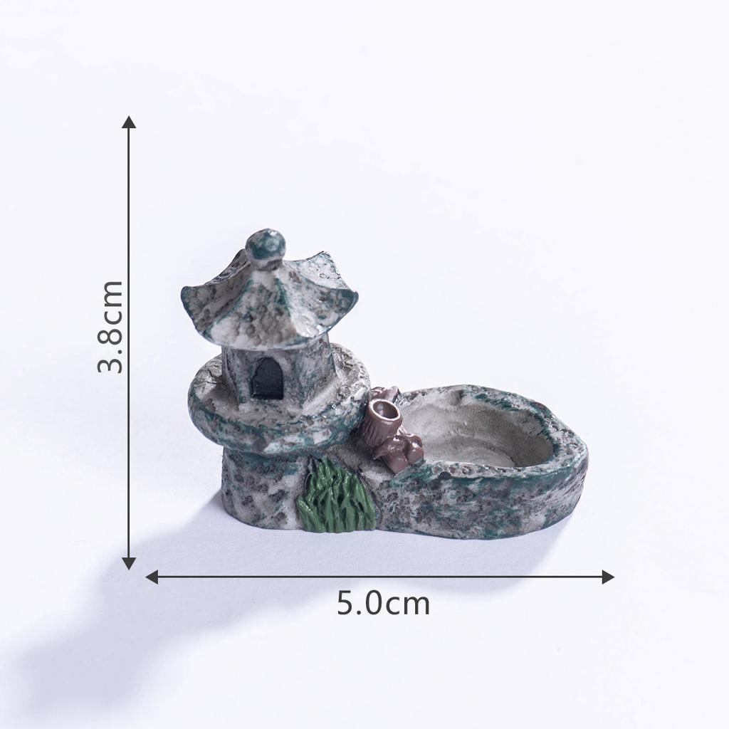 Creative Simulation Pool Figurine Ponds Model Resin Craft Moss Micro Gardening Landscape DIY Decorative Accessories