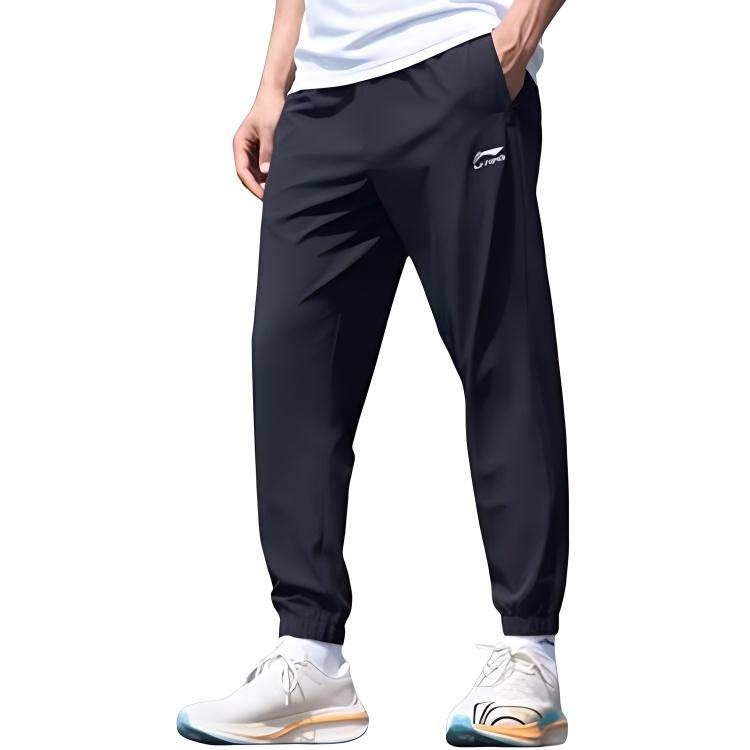 Li Ning Casual Pants Men's Black AYKT555-1
