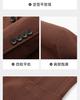 [Machine Washable+No Ironing] Langdeng Men's Retro Suit Jacket 2025 Autumn New Business and Leisure Single West