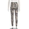2026 New Women's Lace Trim High-Waisted Patterned Printed Stretch Casual Pants
