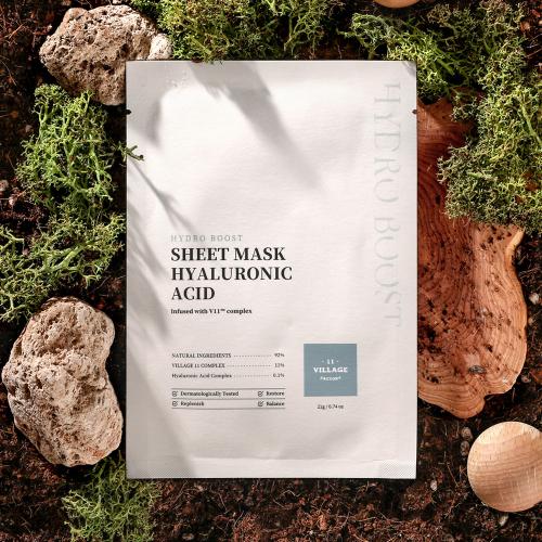 Village 11 Factory Hydro Boost Hyaluronic Acid Sheet Mask 10EA