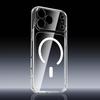 Transparent Magnetic Phone Case for Apple 17 Pro Max - Full Coverage, Drop Protection, and Wireless Charging Compatible