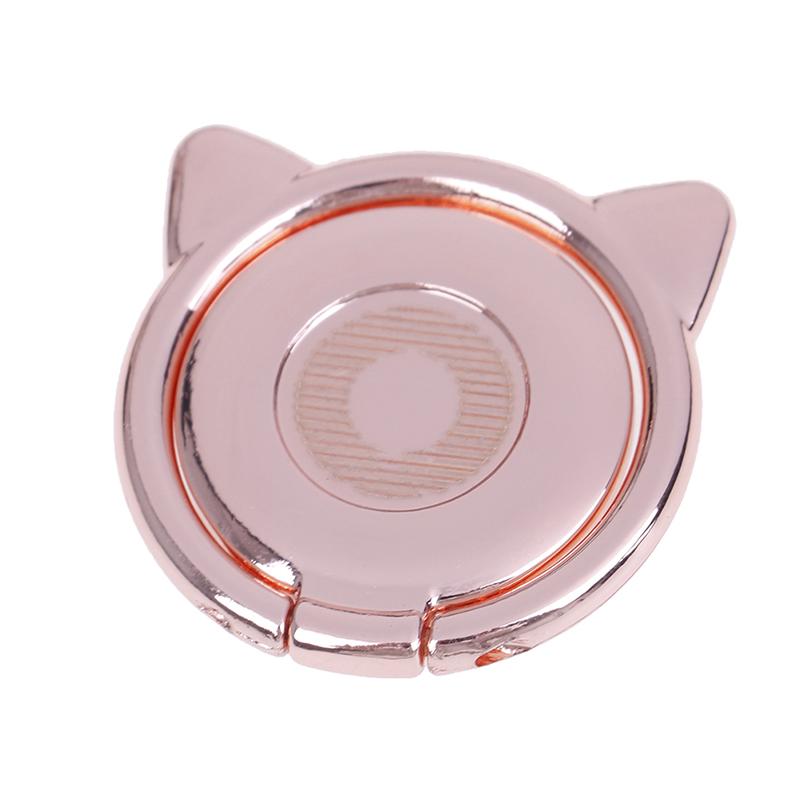 Universal cat ear cute finger ring holder 360 rotate mobile phone stand BJ Universal cat ear cute finger ring holder 360 rotate mobile phone stand BJ