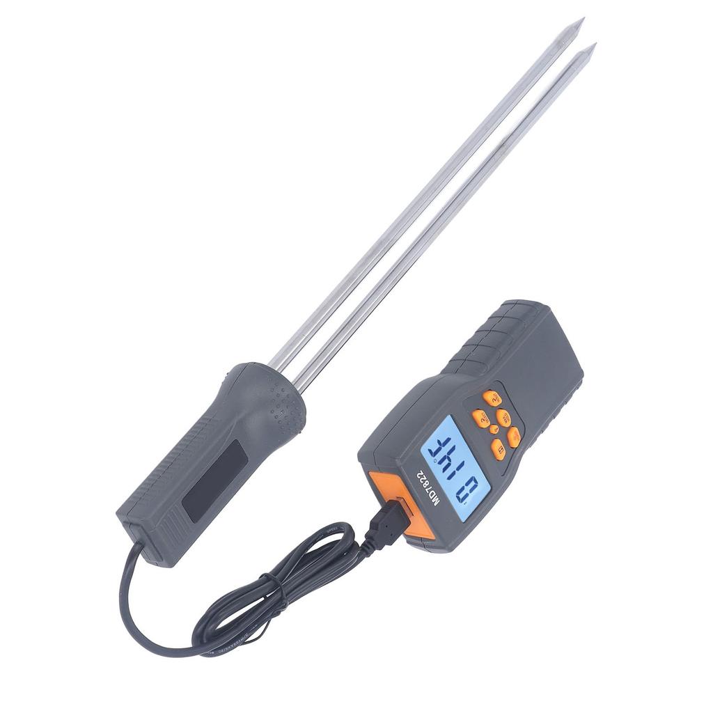 Feuchtigkeitsmesser Tragbarer Getreide-Wassergehaltsanalysator Multifunktionaler LCD Digitaler Feuchtigkeitstester