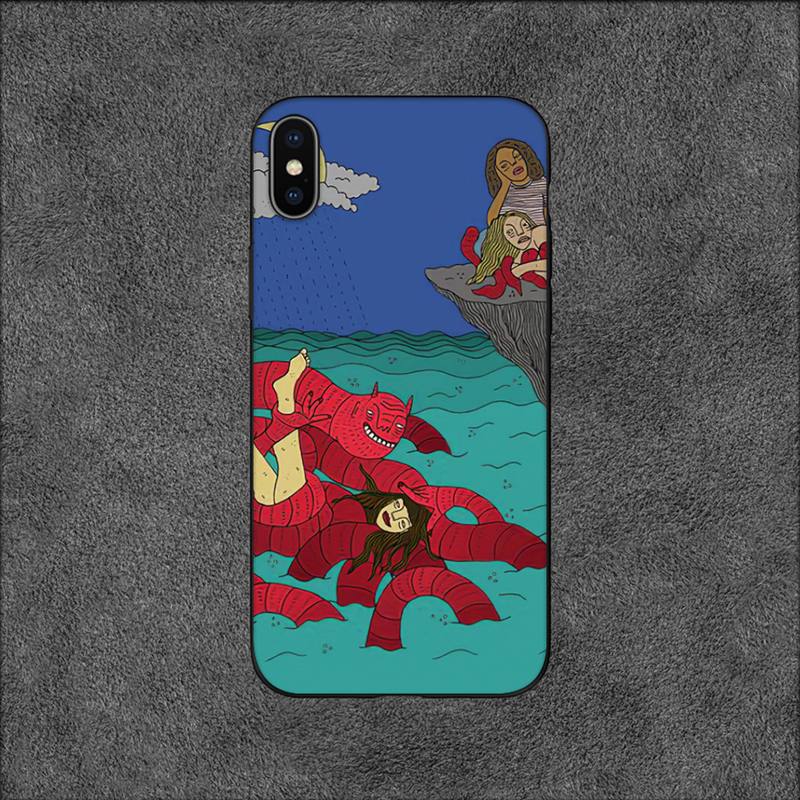 

Чехол для телефона Polly Nor Art для iPhone 11 12 Mini 13 14 Pro XS Max X 8 7 6s Plus 5 SE XR Shell iPhone13mini