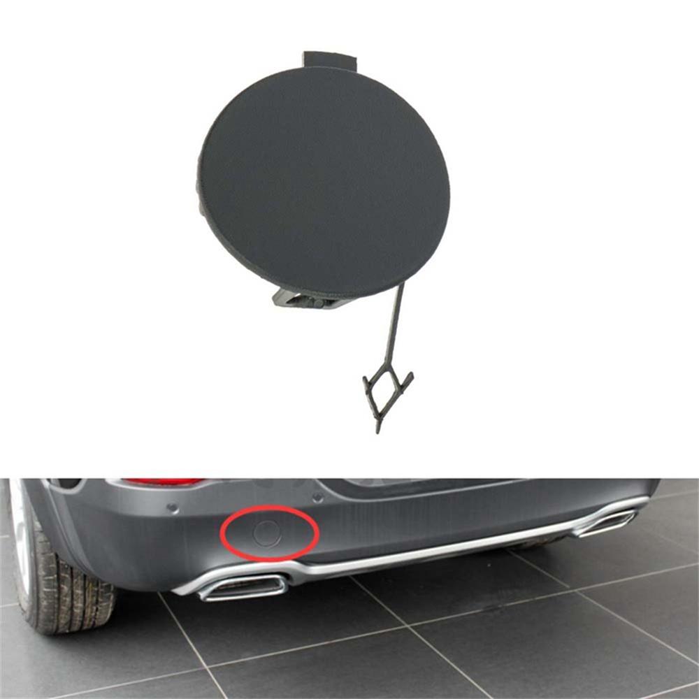 New Black Plastic Rear Bumper Tow Hook Cover 68203273AE For Jeep Cherokee 2014-18